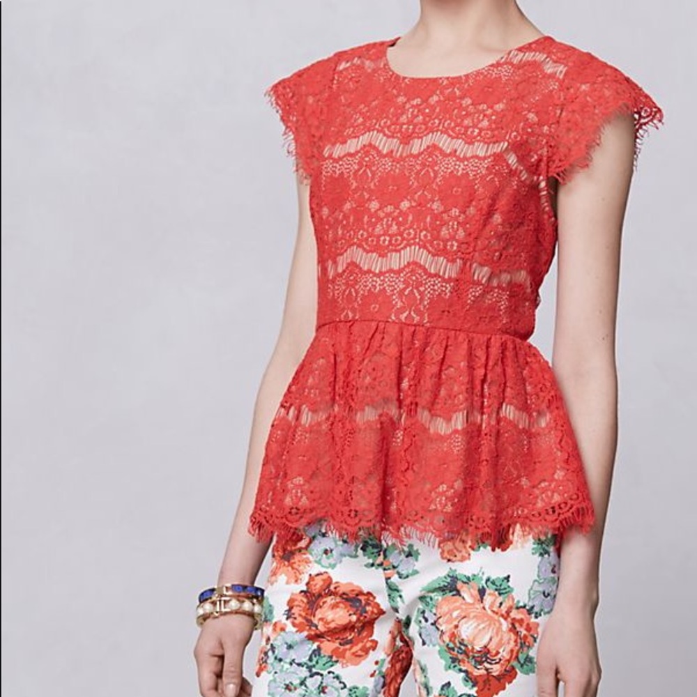 Katrine Peplum Top